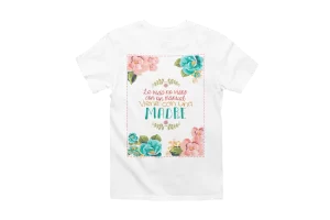 Camisa personalizada día de las madres.