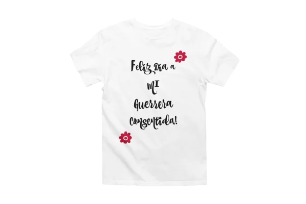 Camisa personalizada día de las madres.