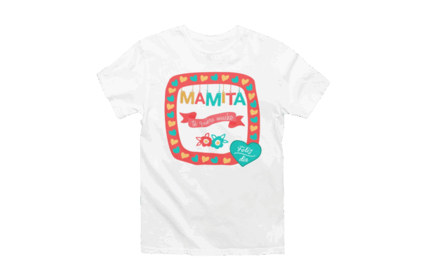 Camisa personalizada día de las madres.
