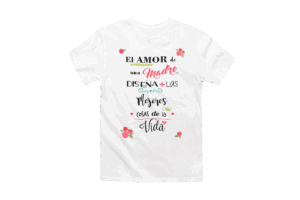 Camisa personalizada día de las madres.