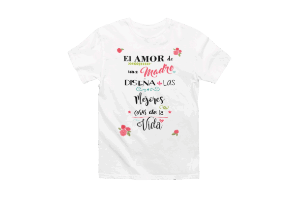 Camisa personalizada día de las madres.