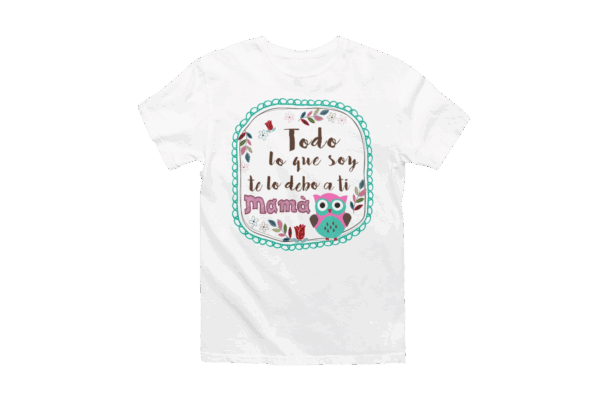 Camisa personalizada día de las madres.