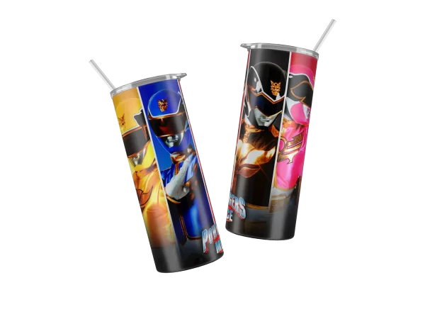 Vaso Skinny Power Rangers.