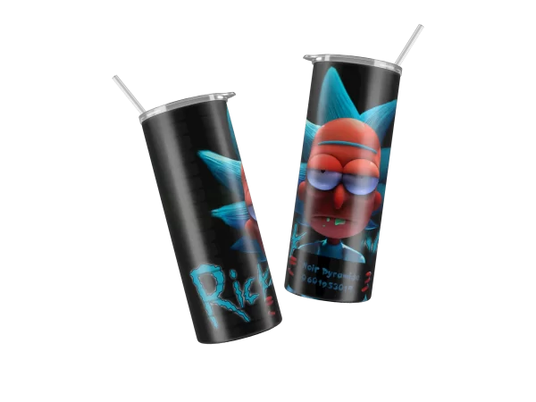 Vaso Skinny Rick y Morty.