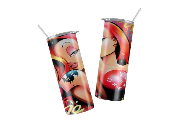 Vaso Skinny Jessica Rabbit.