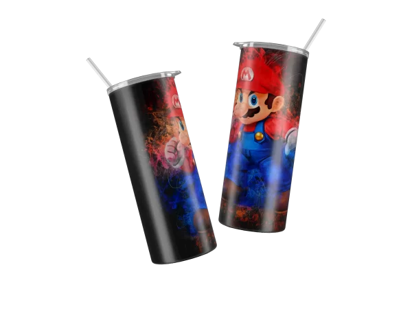 Vaso Skinny Mario Bros.