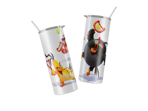 Vaso Skinny Angry Birds.