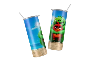 Vaso Skinny Angry Birds.