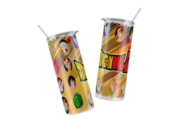 Vaso Skinny Dragon Ball Z.
