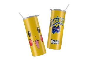 Vaso Skinny Pokémon Pikachu.