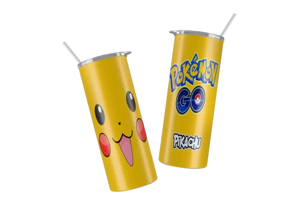 Vaso Skinny Pokémon Pikachu.