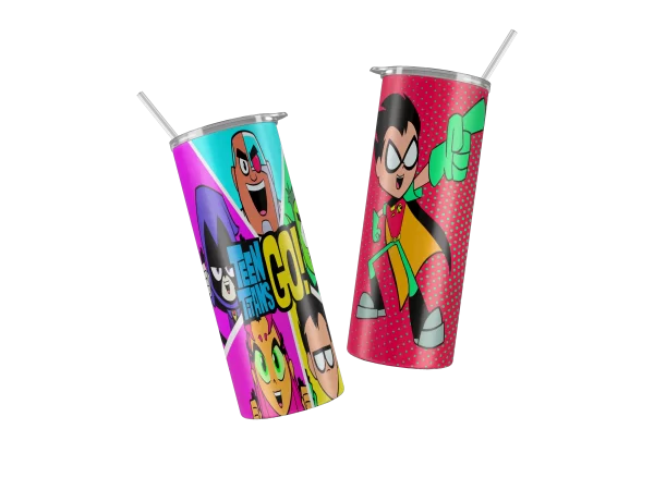 Vaso Skinny Teen Titans.