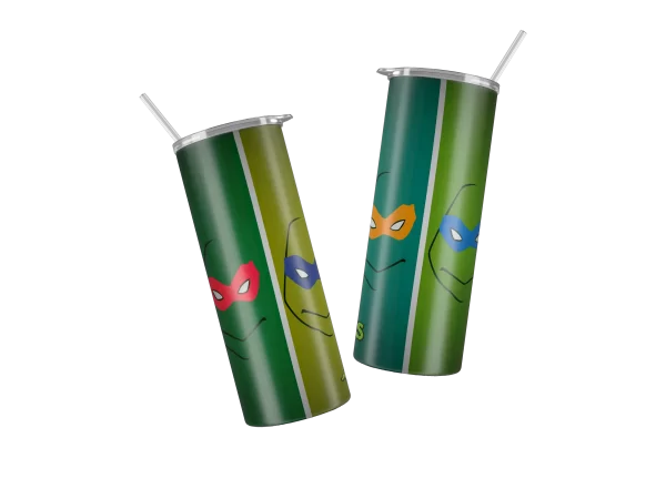 Vaso Skinny Tortugas Ninjas.