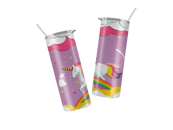 Vaso Skinny Unicornio.