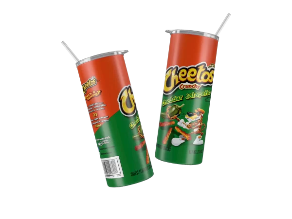 Vaso Skinny Cheetos Cheddar Jalapeño.