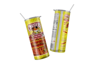 Vaso Skinny Chester Flamin Hot.