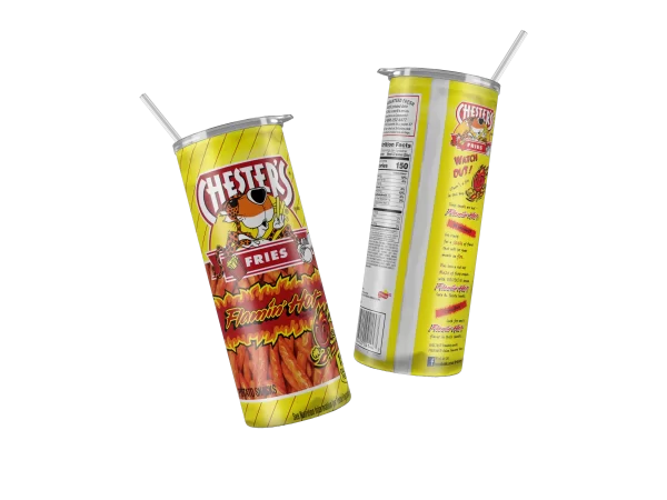 Vaso Skinny Chester Flamin Hot.