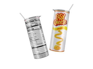 Vaso Skinny Easy Cheese.