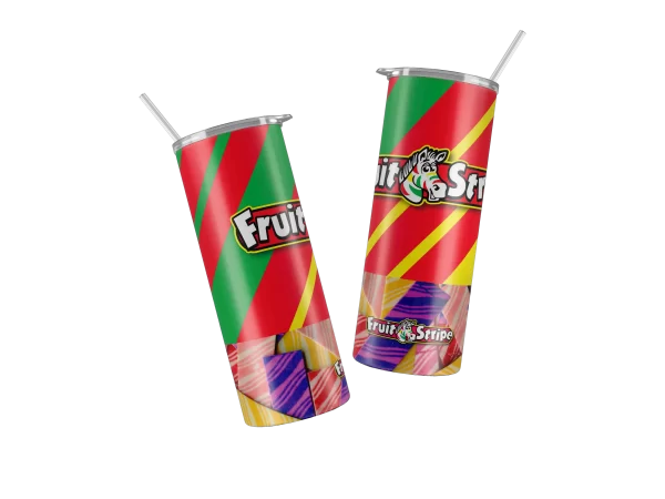 Vaso Skinny Fruit Stripes.