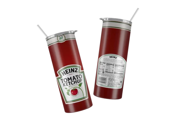 Vaso Skinny Heinz Tomato Ketchup.