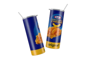 Vaso Skinny Macarrones con queso.