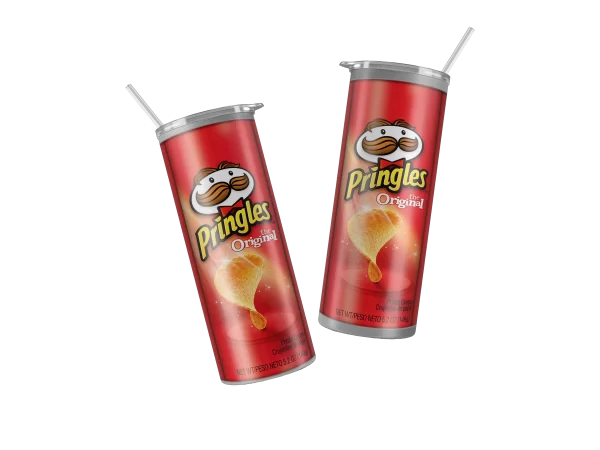 Vaso Skinny Pringles.