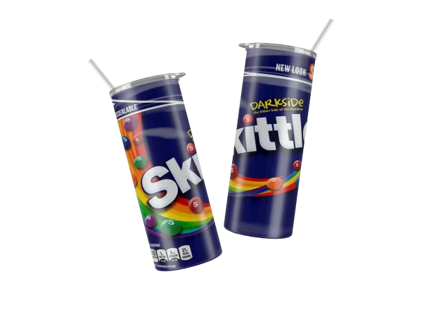 Vaso Skinny Skittles.