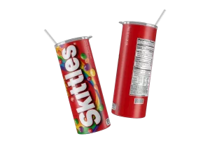 Vaso Skinny Skittles.