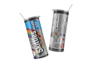 Vaso Skinny Skittles.