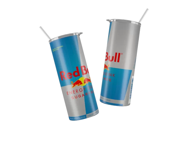 Vaso Skinny Red Bull.