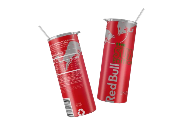 Vaso Skinny Red Bull.
