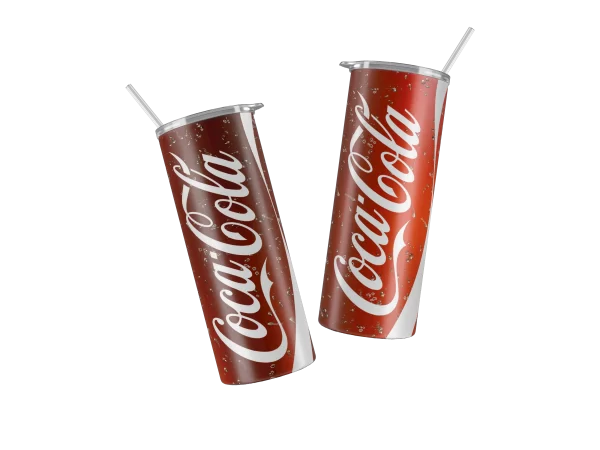 Vaso Skinny Coca Cola Retro.