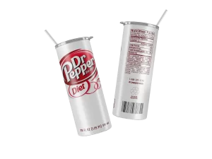 Vaso Skinny Dr. Pepper.