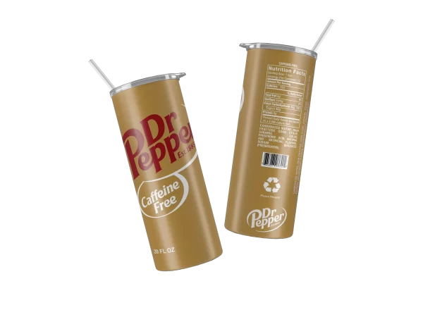 Vaso Skinny Dr. Pepper.
