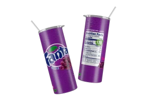 Vaso Skinny Fanta Uva.