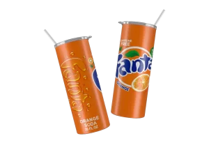 Vaso Skinny Fanta Naranja.