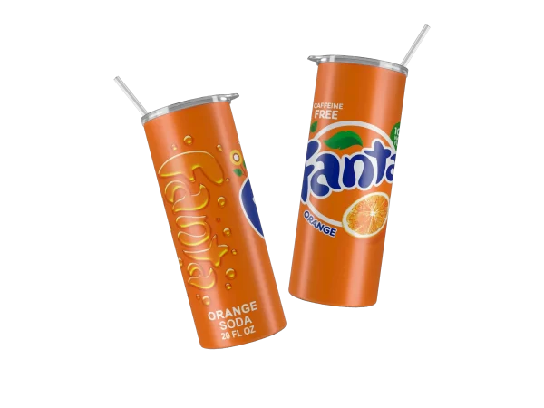 Vaso Skinny Fanta Naranja.