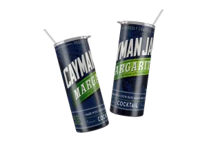 Vaso Skinny Cayman Jack.