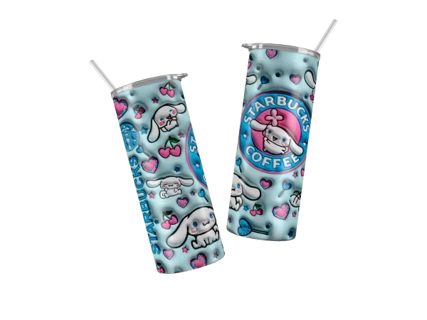 Vaso Skinny Hello Kitty Cinnamoroll.