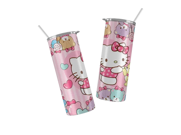 Vaso Skinny Hello Kitty.