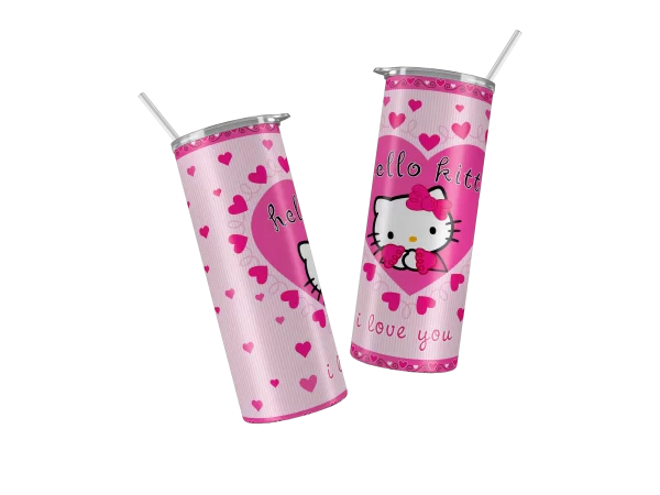 Vaso Skinny Hello Kitty.