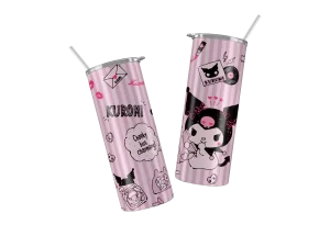 Vaso Skinny Hello Kitty Kuromi.
