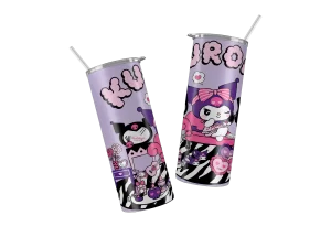 Vaso Skinny Hello Kitty Kuromi.