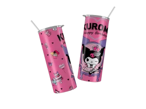 Vaso Skinny Hello Kitty Kuromi.