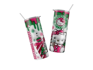 Vaso Skinny Navideño.