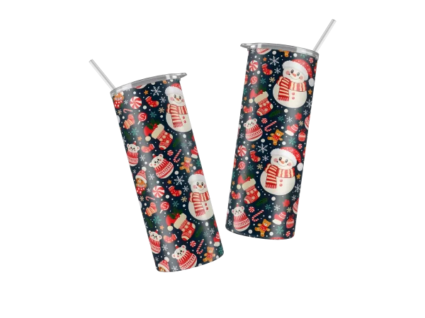 Vaso Skinny Navideño.