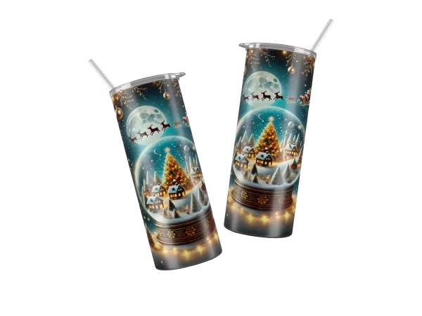 Vaso Skinny Navideño.