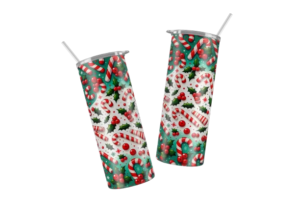 Vaso Skinny Navideño.