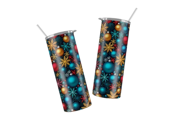 Vaso Skinny Navideño.