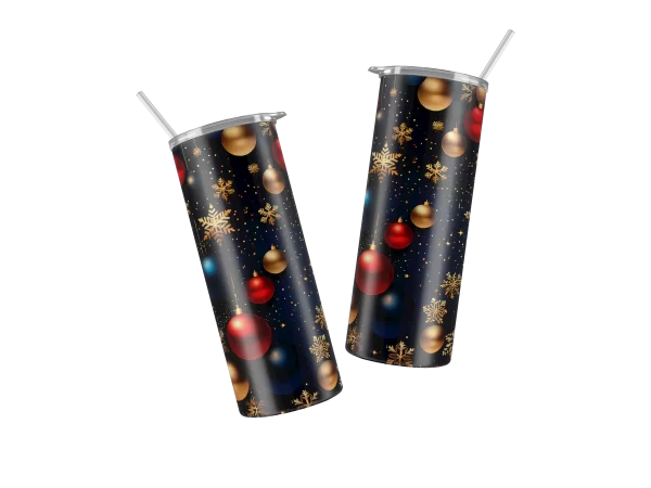 Vaso Skinny Navideño.